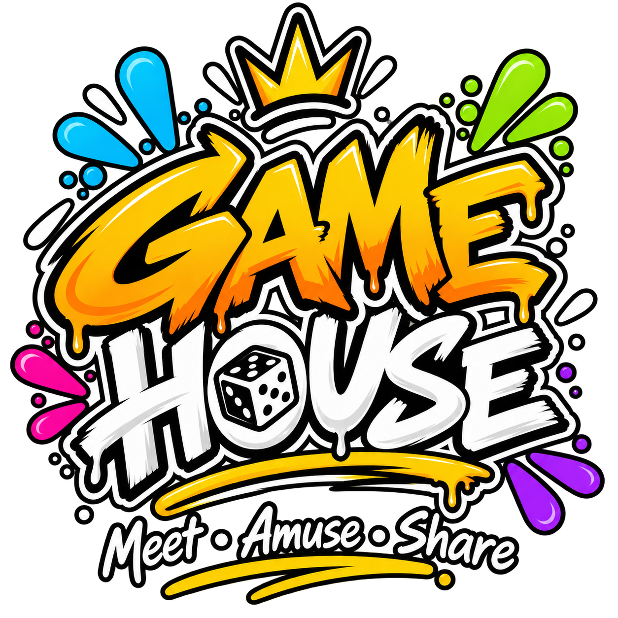 GAME HOUSE — Meet • Amuse • Share